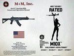 M&m Industries M10X .762 Sporting Mas Pistols/rifles Owners Manuals. Fixed Price $17.25.