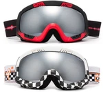 Snow Ski Goggles Dual Lens Pattern Frame Windproof Anti Fog Helmet Compatible. Fixed Price $25.99.