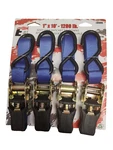 Tie Down Ratchet Straps 1" X 10' (4-PACK). Fixed Price $17.70.