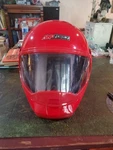 Yamaha Force Snowmobile Helmet Red Full Face Snell M90 1/4-7 3/8. Fixed Price $30.00.