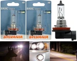 Sylvania Basic H8 35W Two Bulbs Head Light High Beam Replacement Stock Lamp Fit. Fixed Price $30.00.