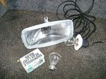 New Vintage Universal Snowmobile Headlight 12 Volt W/ Bulb John Deere Ski. Fixed Price $12.68.
