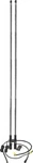 Quadboss 6FT Clear Dual Whip Bluetooth. Fixed Price $195.99.