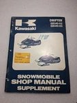 Kawasaki Shop Manual Supplement 1981 SB340-A2 SB440-A5 Drifter 99963-3514. Fixed Price $15.00.
