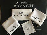 Coach Drawstring Dust Bag Storage Cover /xl,l,m,s,xs,choose From Variation!. Fixed Price $7.99.