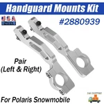 For Polaris 2880939 Snowmobile Handguard Mounts Kit L+r Straightbar Applications. Fixed Price $29.69.