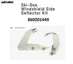 Brp Ski-doo Oem Windshield Side Deflector Kit- 860201449. Fixed Price $43.99.