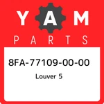 8FA-77109-00-00 Yamaha Louver 5 8FA771090000, New Genuine Oem Part. Fixed Price $40.78.