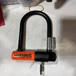 Kryptonite Evolution Bike U-lock Black And Orange 1 Key. Fixed Price $70.00.
