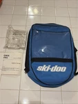 Vintage Ski-doo Bombardier Snowmobile Tank Bag Map Holder Clear Nylon Pocket Nos. Fixed Price $49.99.