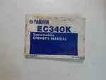 Yamaha Snowmobile EC340K Owners Manual Water Damaged Factory Oem Dealership. Fixed Price $15.95.