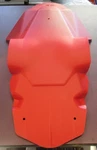 Polaris Oem Axys Snowmobile Extreme Skid Plate Red 2880384-293. Fixed Price $84.99.