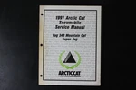 Arctic 1991 Snowmobile Service Manual Panther Jag Tigre Lynx Wildcat. Fixed Price $29.99.