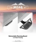 Heavy Duty Retractable Running Boards For Yamaha The DRIVE2 Golf Cart. Fixed Price $239.00.
