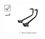 Polaris 2876062-070 Black Ski Hoops Snowmobile 2876062-458. Fixed Price $29.99.