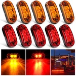 Nilight 2.5 Inch Oval Side Marker 10PCS Amber/red -universal. Fixed Price $28.88.