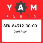 8EK-84312-00-00 Yamaha Cord Assy 8EK843120000, New Genuine Oem Part. Fixed Price $23.80.