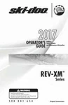 Ski-doo Owners Manual Book Rev-xm Series: 2017 Freeride 146" 800R E-tec. Fixed Price $19.50.