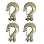 4PCS 5/16" G70 Clevis Grab Hooks Latch Tow Chain Flatbed Truck Trailer Tie Down. Fixed Price $27.90.