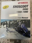1988 1989 1990 Yamaha SV80M SV80EM Service Repair Workshop Manual. Fixed Price $154.99.