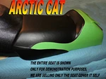 Arctic Cat 2004-06 New Seat Cover With Knee Pads 837A. Fixed Price $139.95.