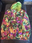 Vtg 90S Obermeyer Caribou Ski Anorak Pullover Jacket Hooded 1/2 Zip Mens 2XL. Fixed Price $100.00.
