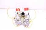 Mikuni 38MM 38K Carburetors With Air Box - Set Up For Turbo Polaris Snowmobile. Fixed Price $359.99.