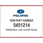 Polaris Low Windshield, Glossy Black 5451214 Oem New. Fixed Price $114.99.