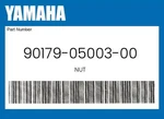 Yamaha Genuine Nut 90179-05003-00. Fixed Price $7.72.