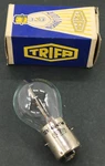 Trifa Brand 410-5032 Snowmobile Headlight Bulb 12V 45/40W "b" Double BA20D Base. Fixed Price $17.99.