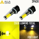 Alla 35-LED 885 880 Fog Light Bulb Driving Lamp Bright Yellow 3200K Replacement. Fixed Price $24.94.