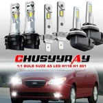 6PCS Led For Hyundai Elantra 2008-2010 Headlight High/low Beam Fog Bulb A+. Fixed Price $44.99.