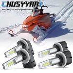 4X 880+881 Led Headlight For Arctic Cat Zrt 600 800 Limited 2000-2002 Snowmobile. Fixed Price $29.99.