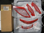 Nos Yamaha Oem Colored Grill Insert Kit 1997 00-04 Vmax 500 SMA-8CR26-10-RD. Fixed Price $59.98.