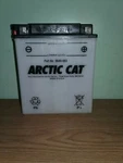 New Oem Arctic Cat Atv / Snowmobile Pwc Battery (0645-063) Part 0745-040. Fixed Price $40.00.