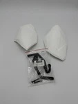Arctic Cat White Hand Guards Pair Kit Snowmobiles 8639-068. Fixed Price $47.18.