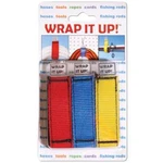 Airhead "wrap It Up" Hook Loop Wraps, 3-PACK, Red Yellow Blue (kwik Tek WR-123). Fixed Price $9.17.