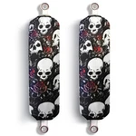 Black Skull Ski-doo Bombardier Brp Shock Protector Covers Snowmobile (set 2) New. Fixed Price $28.90.