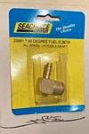 Sea Choice 3/8" Npt 1/4" Barb 90 Degree Fuel Tank Connector Fitting Us Made New. Fixed Price $5.89.