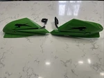 Used Arctic Cat Atv Snow Set Pair Hand Lime Green Guards. Fixed Price $50.00.