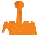 New Ski-doo Rev-xm / Rev-xs Oem Extreme Skid Plate (orange) 860200742. Fixed Price $159.95.