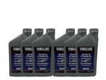 Yamaha Genuine Yamalube 0W-30 Semi-synthetic Oil LUB-00W30-SS-12-6PACK. Fixed Price $77.37.