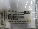 EBC659 Eks Gox Enduro/snow Dual Pane Vented Replacement Lens Red Mirror Os. Fixed Price $13.29.