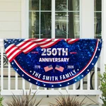 Personalized American Pride 250TH Anniversary Fan Flag, Banner. Fixed Price $20.40.