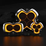 Novsight 3'' Led Pod Work Light Bar Flood Beam Offroad For Truck Suv Amber White. Fixed Price $247.99.