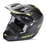New Fly Racing Kinetic Pro Cold Weather Helmet Hi-vis/black S- Motorcycle/atv. Fixed Price $139.95.