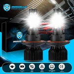 For Polaris Snowmobile 4-SIDES H13 Led Headlight Bulbs High Low Beam 6000K White. Fixed Price $20.99.