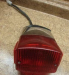 86 Kawasaki Vulcan Rear Back Fender Brakelight Taillight. Fixed Price $49.73.