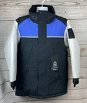 Ski-doo Acer X Kanuk Mens Sz Jacket Coat Snowmobile Black Blue. Fixed Price $100.95.