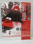 Bombardier Ski Doo Snowmobile Parts Catalog Manual 1996 Mx Z 440 583 480141000. Fixed Price $29.95.